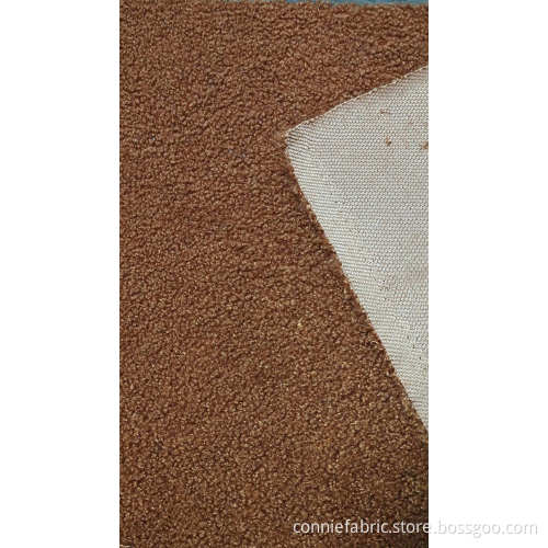 Tissu en polaire en polyester 100% polyester avec teint